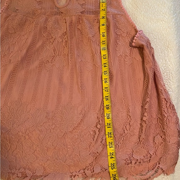 Chance or Fate women’s 3x Blush Powder pullover dressy sleeveless top.  NWT - Picture 6 of 7